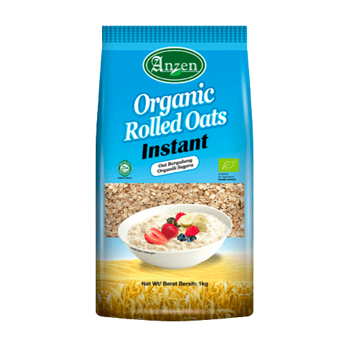 Organic Rolled Oats (1kg)